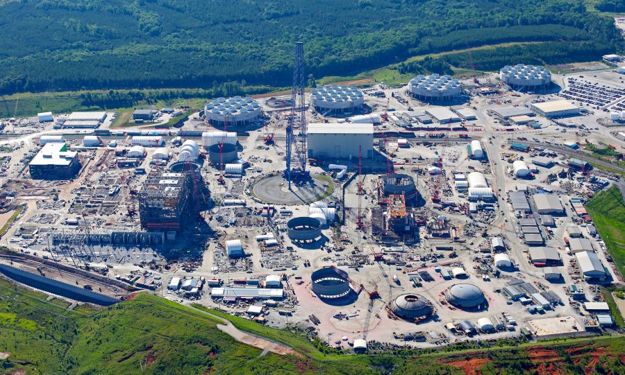 V.C. Summer nuclear project, May 2017. Courtesy High Flyer 2017.