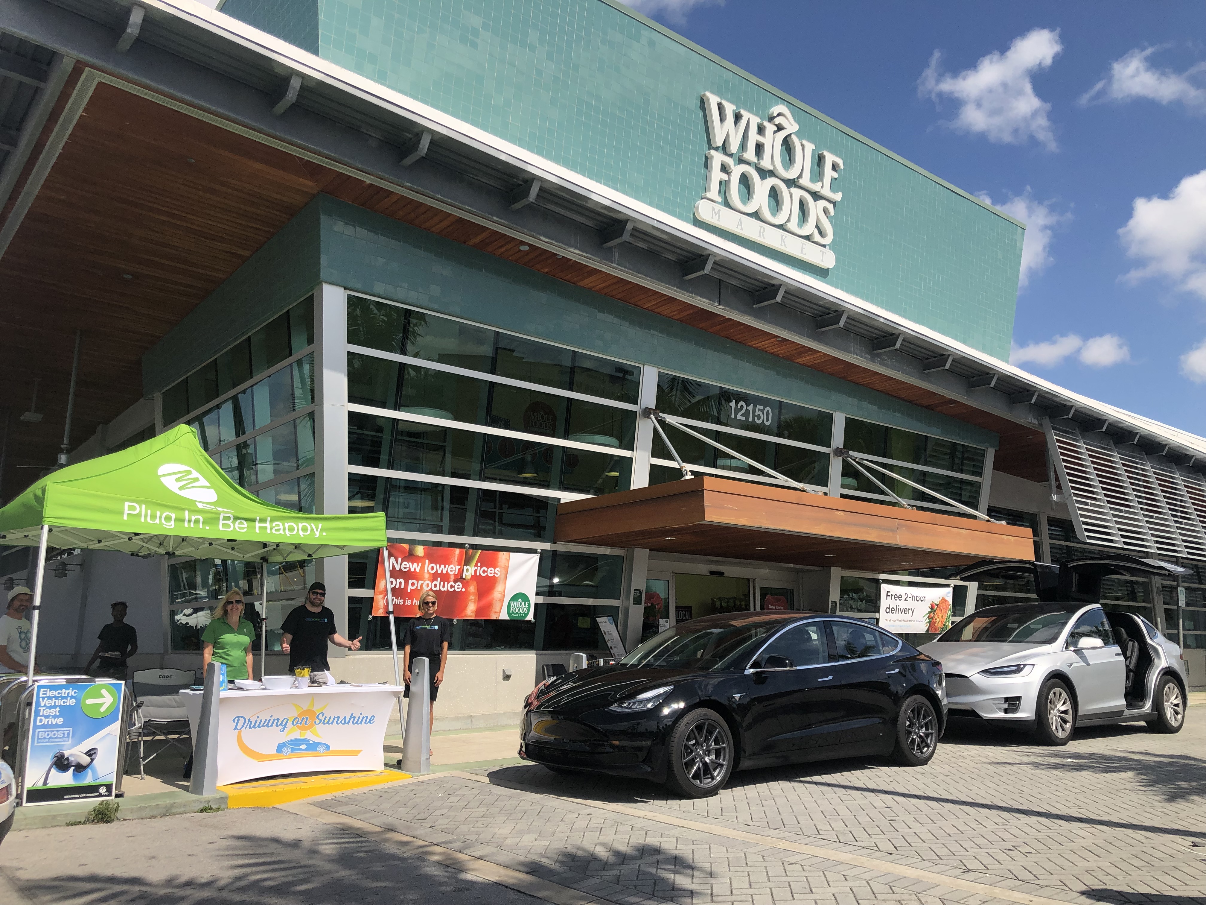 Whole Foods ride and drive E
