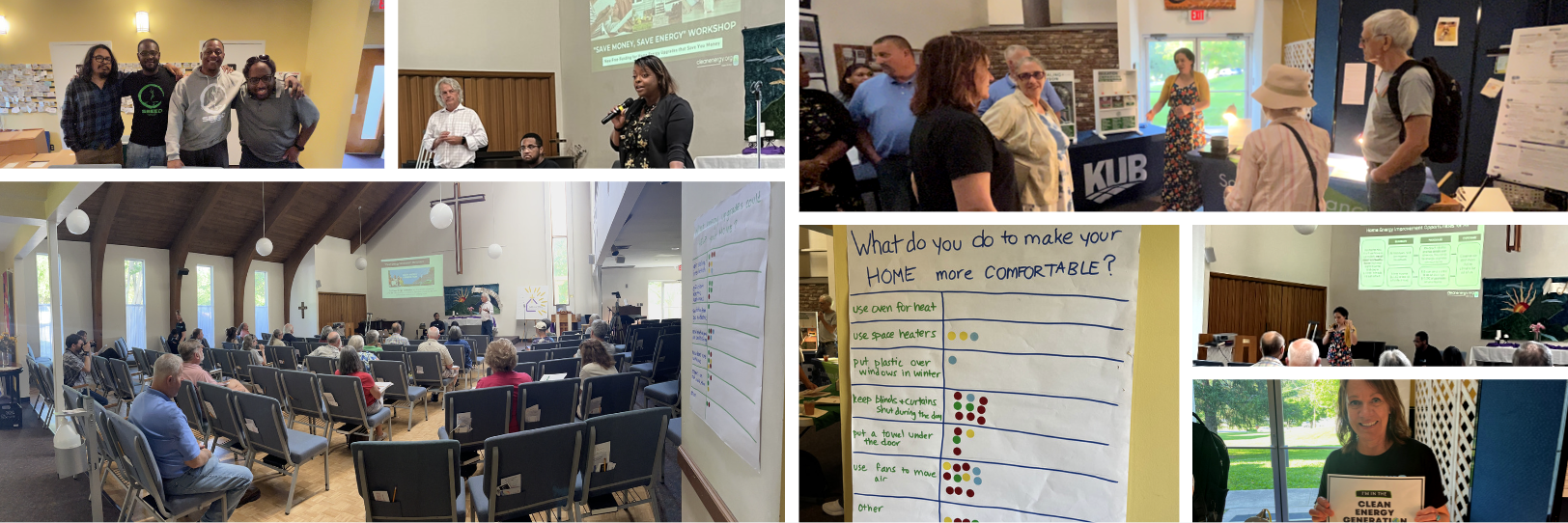 Knoxville Energy Efficiency Workshop #1 Collage